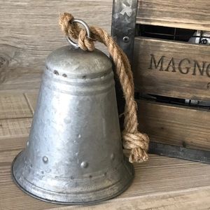 Large Galvanized Bell